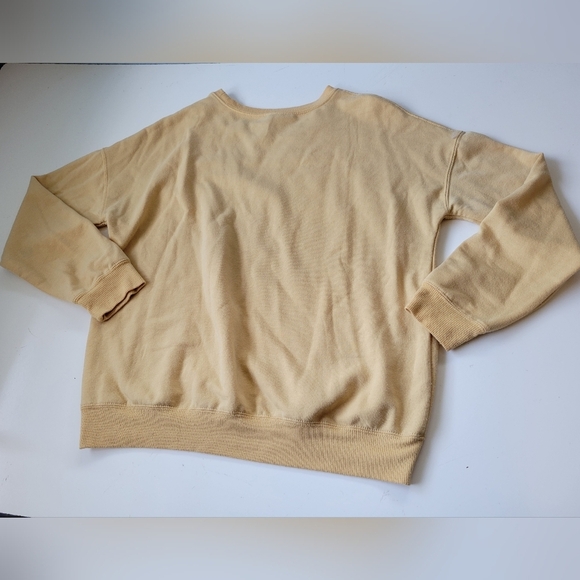 AC/DC Women's World Tour 1979 Yellow Pullover Small - Picture 2 of 6